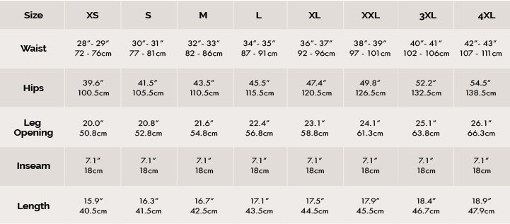 Size Guide